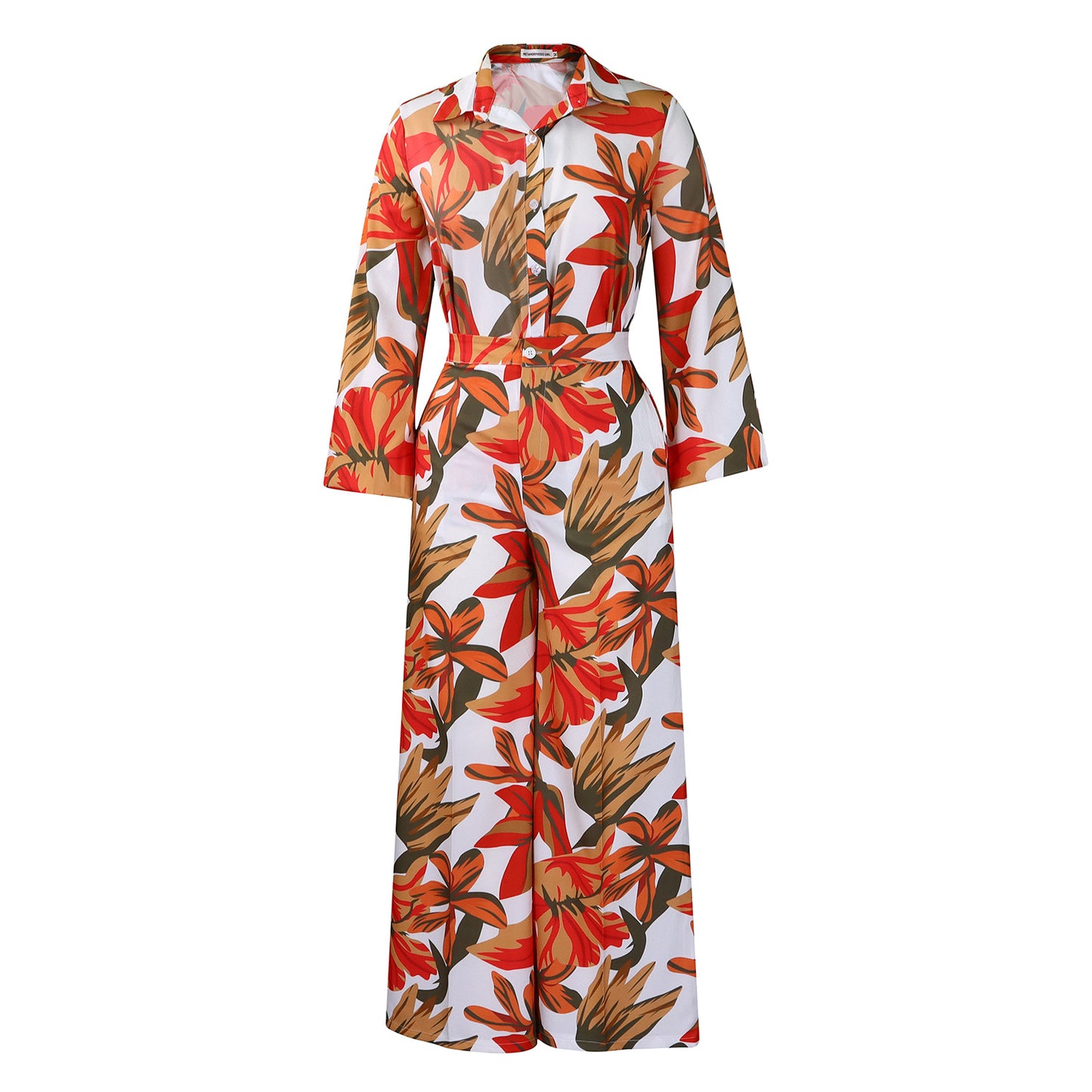 Dame Jumpsuit med florale mønstre Stilla