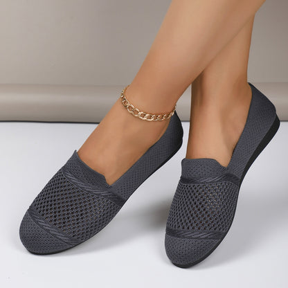 Dame Åndbare Sneakers med elastisk Inklusion Stilla