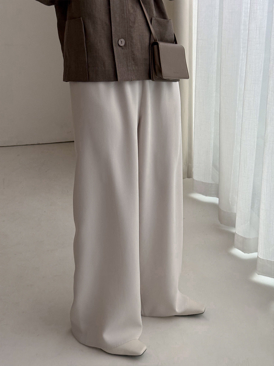 Dame bred culotte med elastisk talje og elegant snit Stilla