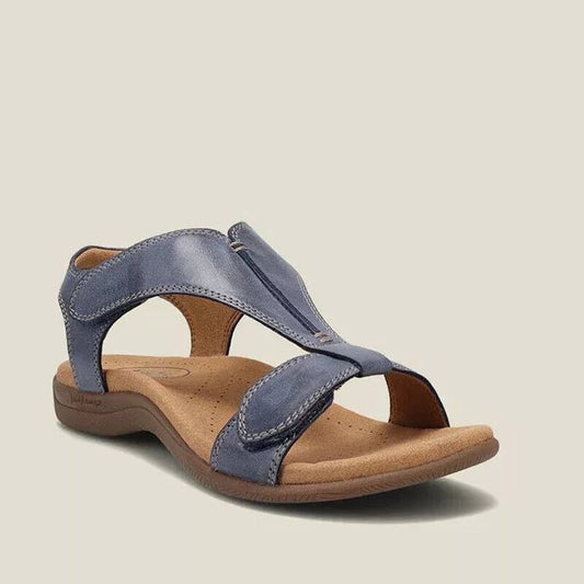 Dame fritidssandaler med justerbare remme og ergonomisk fodseng Stilla