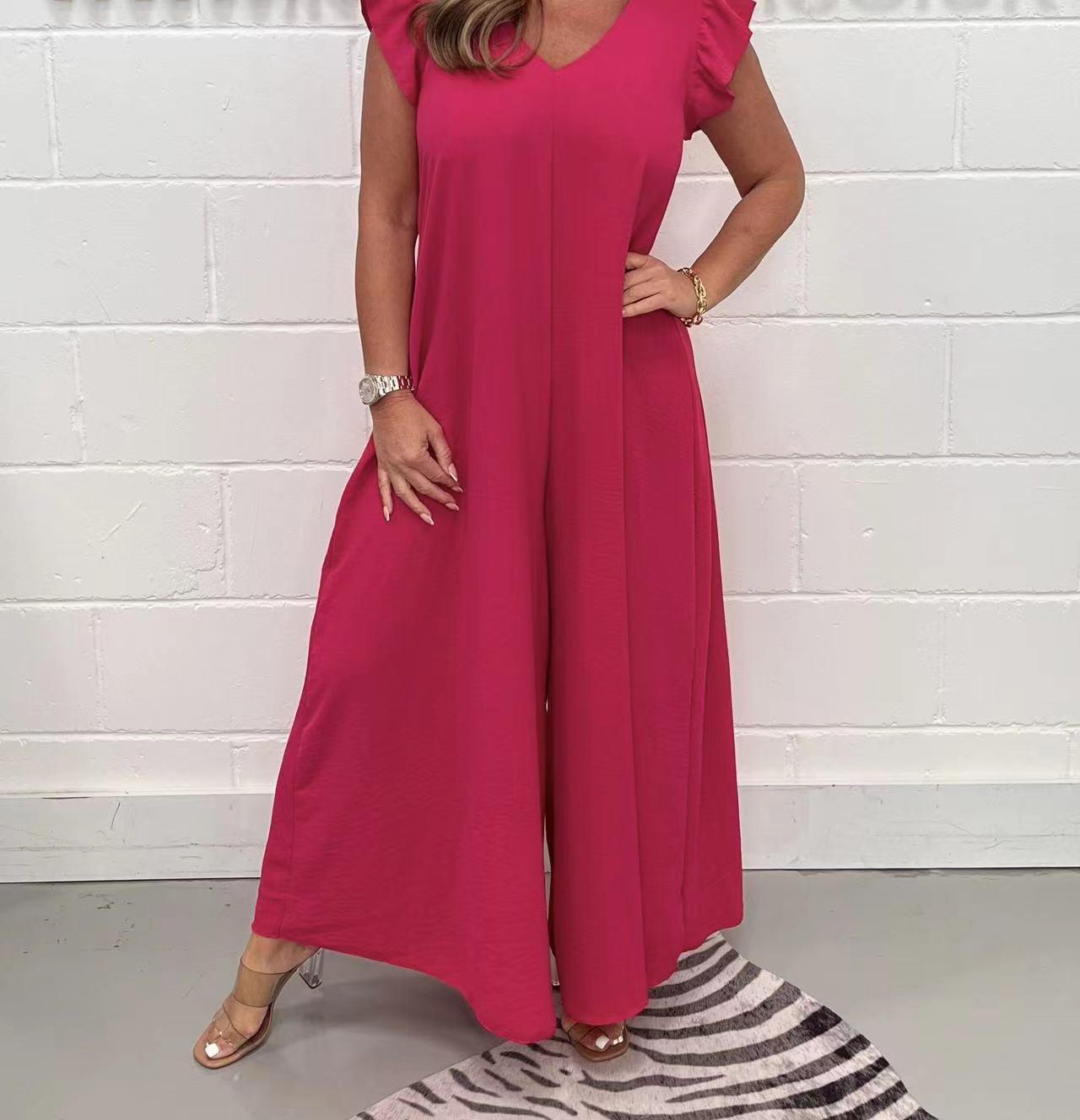 Dame Elegant bred Jumpsuit Stilla