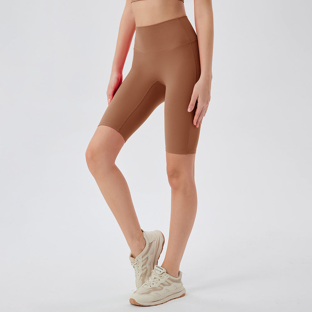 Stilla | Høj Talje Yoga Shorts Åndbare, Formende Fitness Shorts Til Kvinder