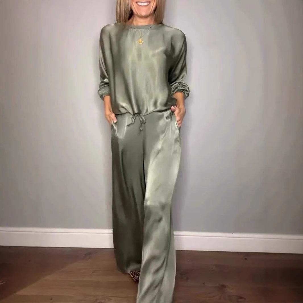 Dame Jumpsuit med elegant snit og flydende overdel Stilla