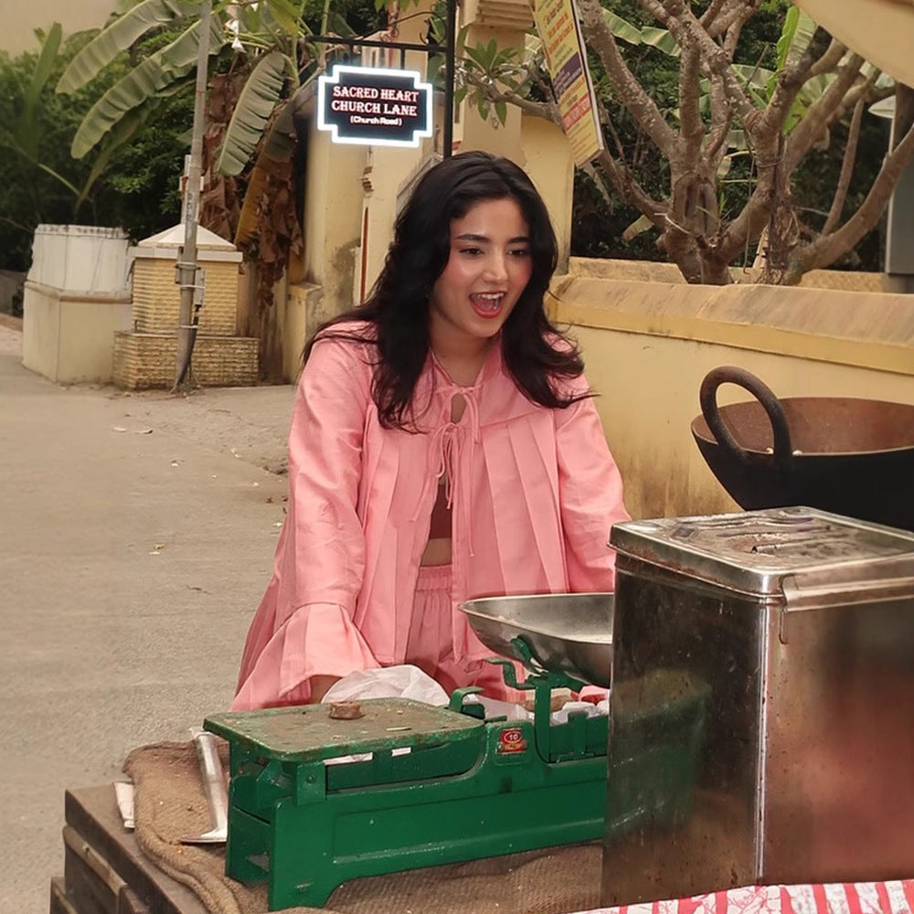 Dame afslappede harem bukser med elastisk talje og praktiske lommer Stilla