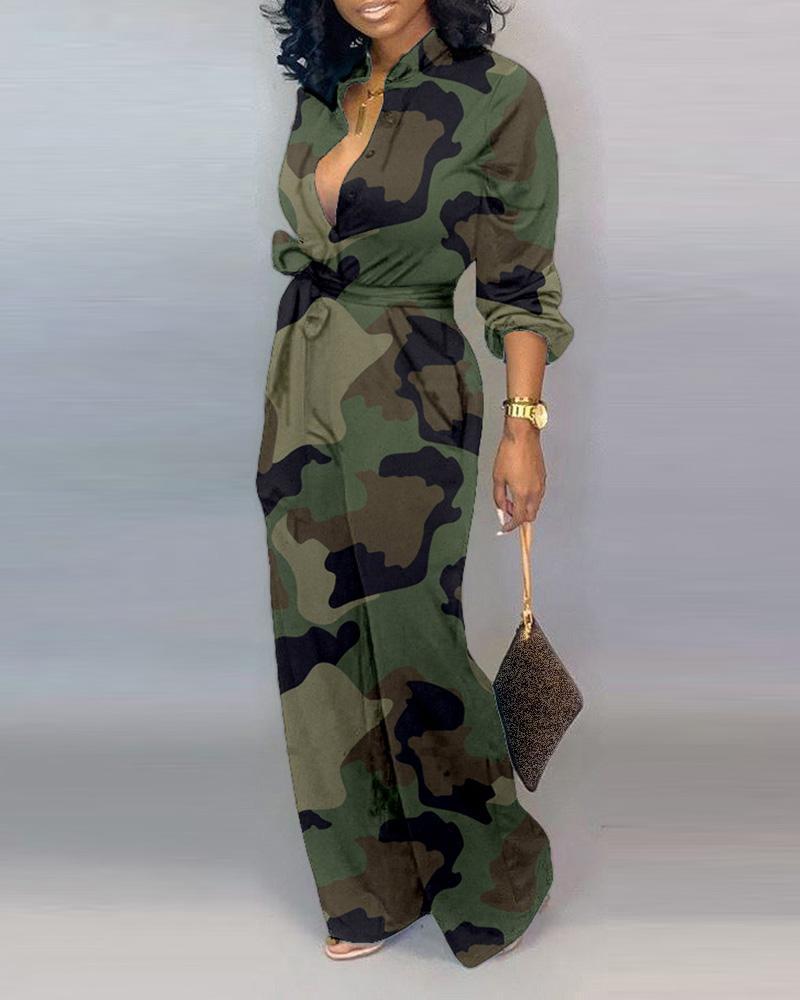 Dame Jumpsuit med dyremønstre Stilla