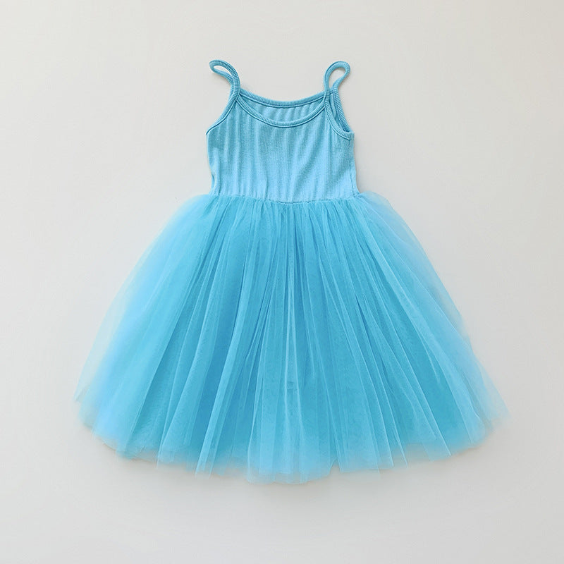 Pige Tulle Skater Dansekjole Stilla