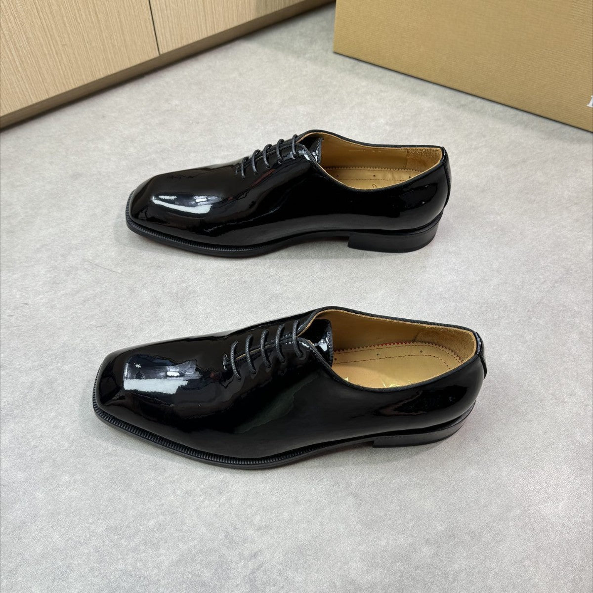 Herre polerede Dress Oxfords Stilla