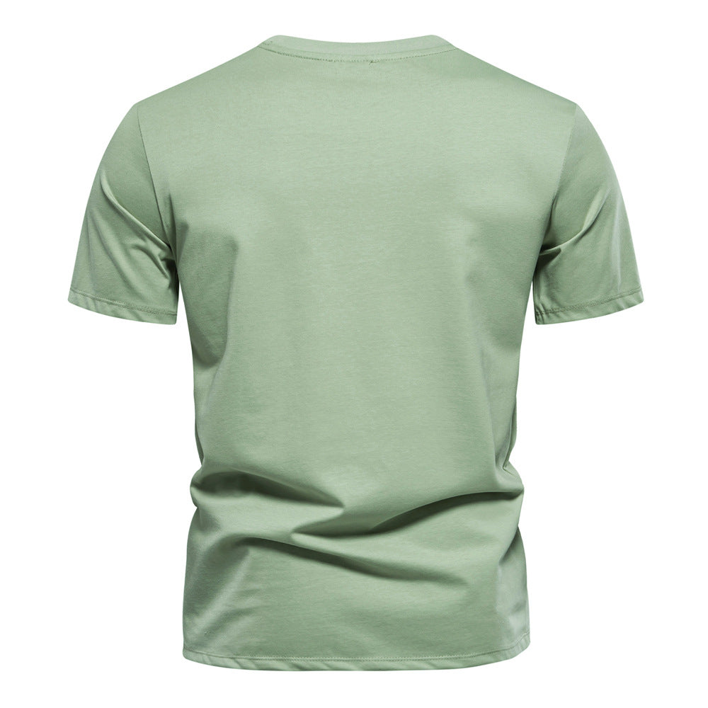 Herr T-Shirt med innovativt 3D-mønster Stilla