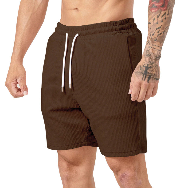 Herren casual sport shorts med elastisk talje og praktiske lommer Stilla