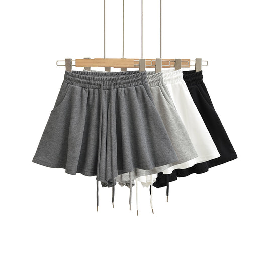 Dame afslappede sportsshorts med løs pasform og justerbar snor Stilla