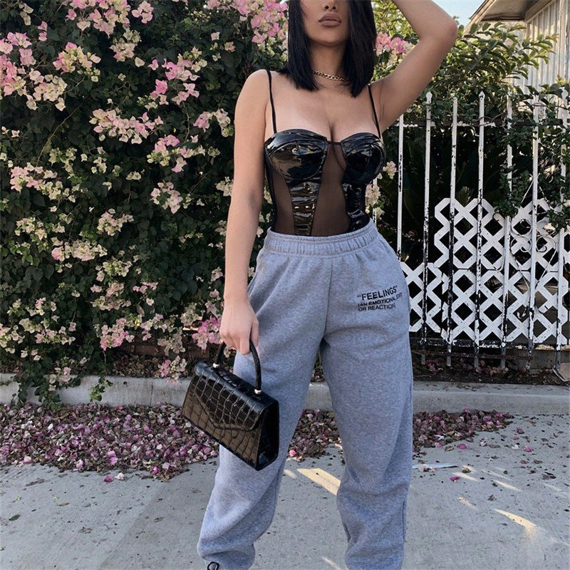 Dame Cropped Sport Sæt Stilla