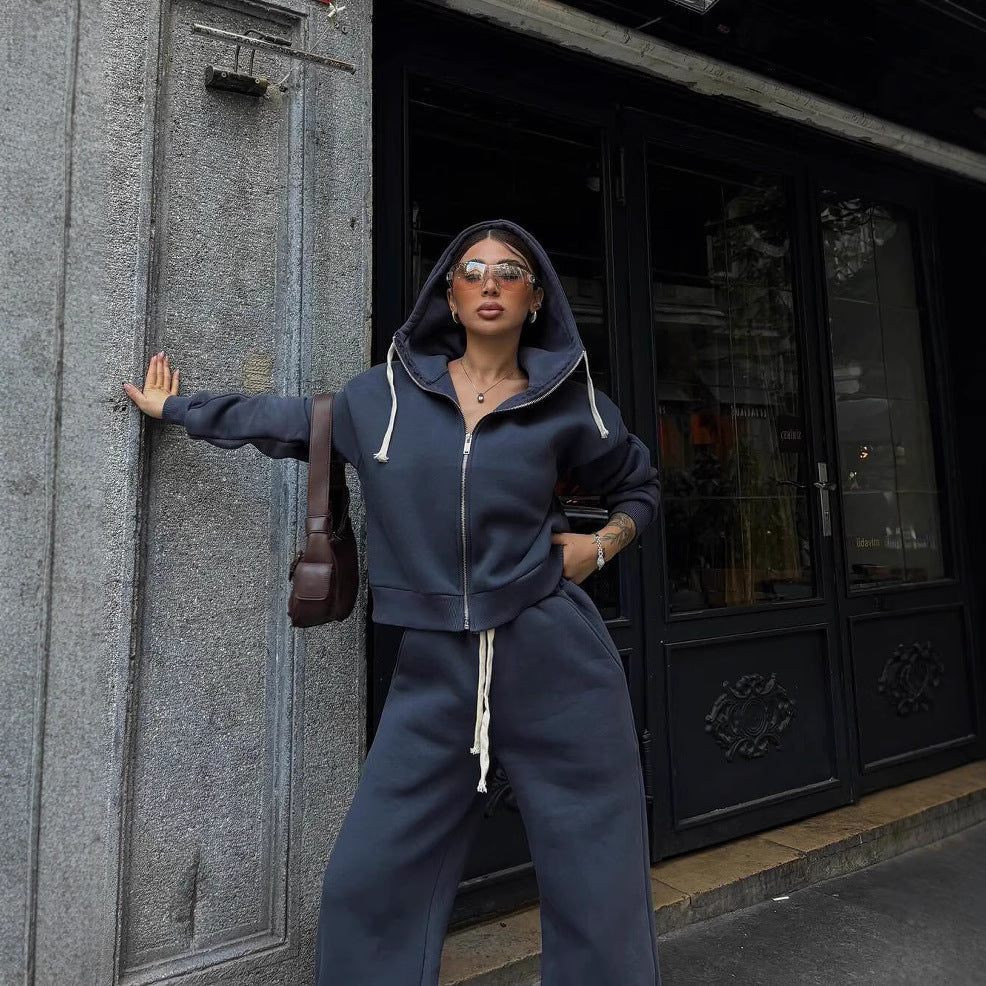 Dame afslappet Relaxed-Streetwear sæt Stilla