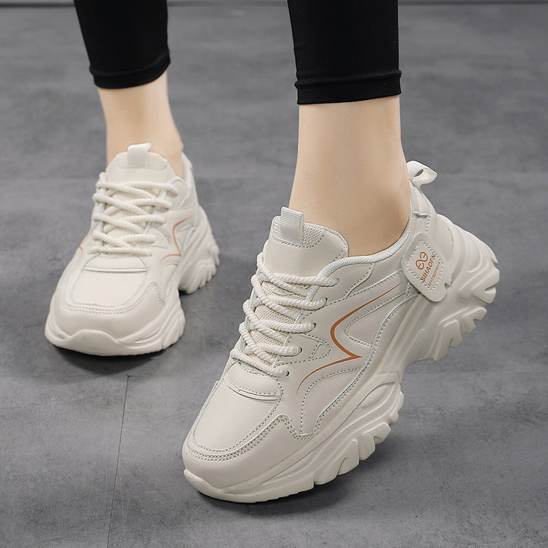 Dame Chunky Casual Sneakers med forbedret Dæmpning Stilla