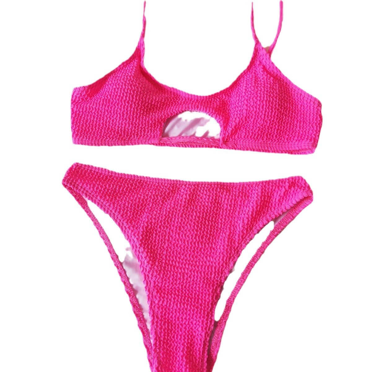 Dame Cut-Out Høj Talje Bikini Sæt Stilla