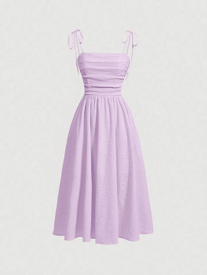 Dame A-linje sommerkjole Stilla