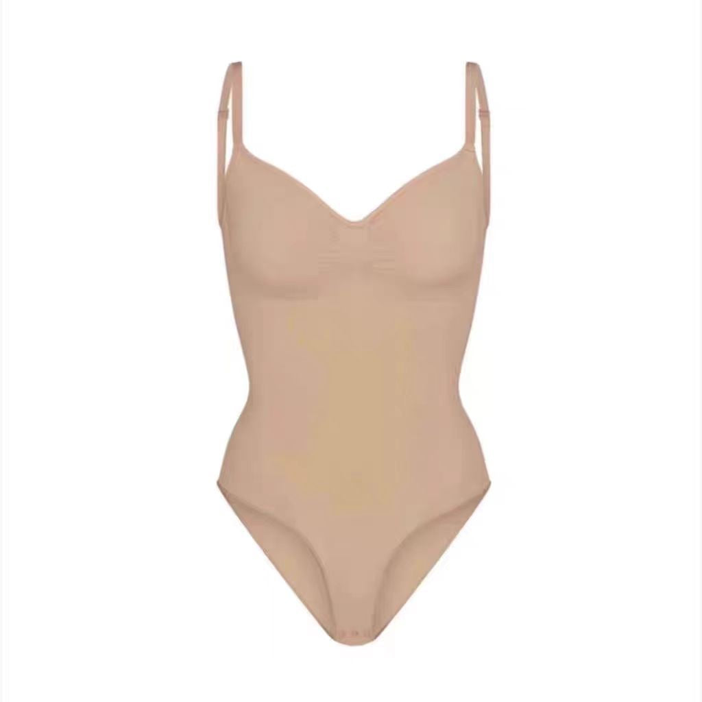 Dame Sømløs Justerbare Stropper Bodysuit Stilla