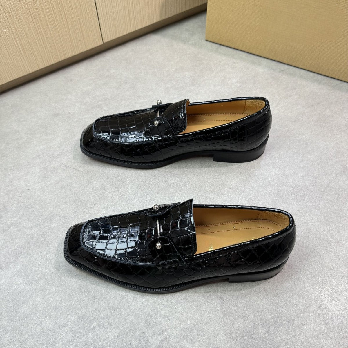 Herre polerede Dress Oxfords Stilla