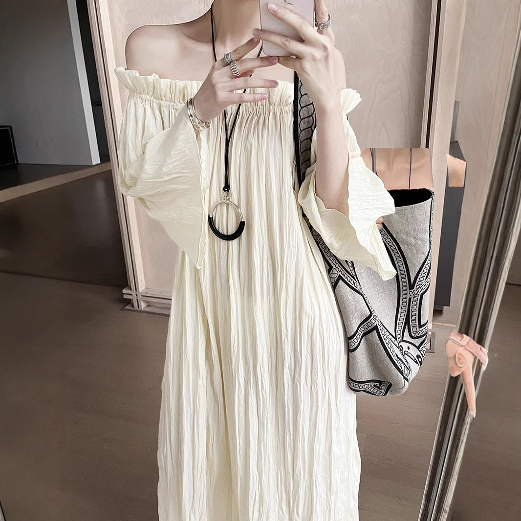 Dame løst skåret jumpsuit med elastisk bånd Stilla