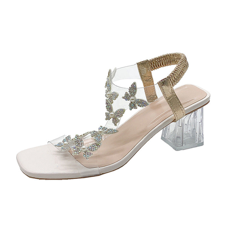 Dame Dekorative Hæl Sandaler Stilla