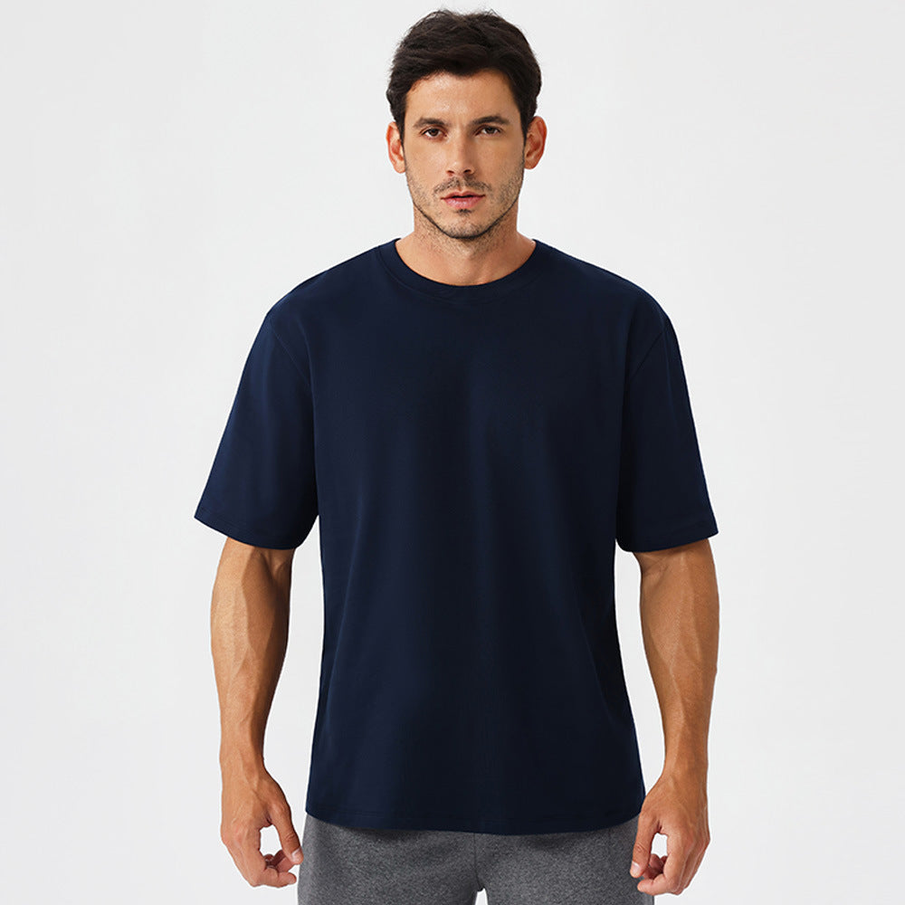 Herrer Åndbart funktionsshirt med Cool-Dry teknologi og frit snit Stilla