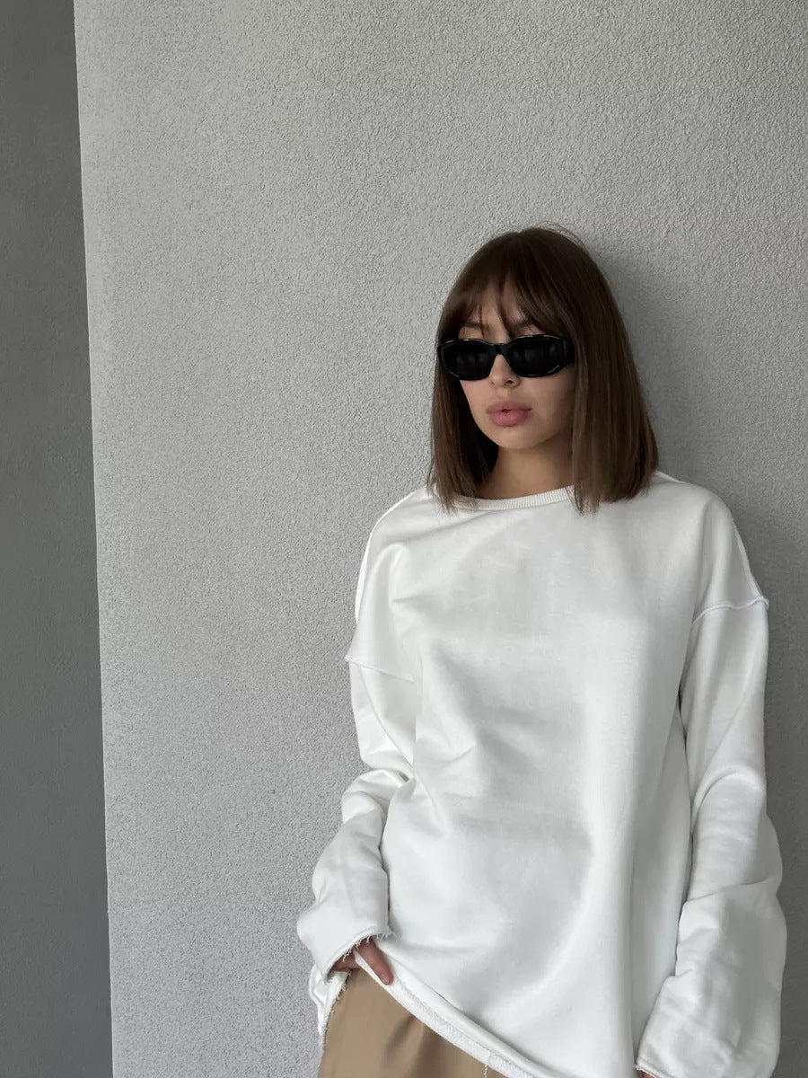 Dame afslappet oversized sweater Stilla