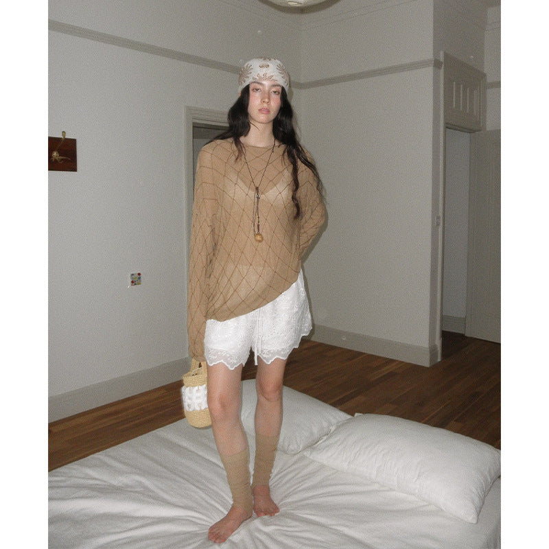 Dame afslappet longsleeve-shirt med høj bærekomfort og mode skære detaljer Stilla