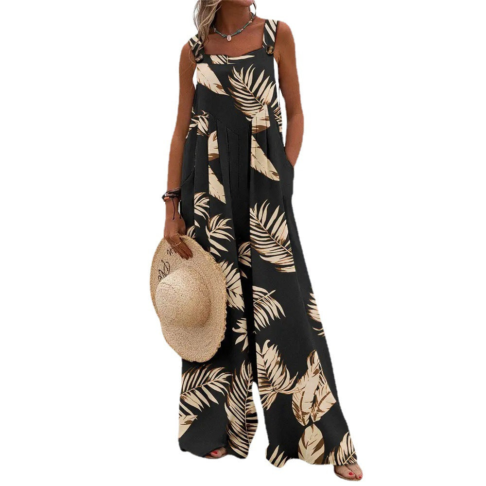 Dame Fritid Maxi Jumpsuit Stilla