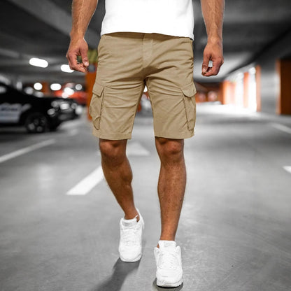 Herren multifunktionale Cargo-Shorts med praktiske sidelommer Stilla