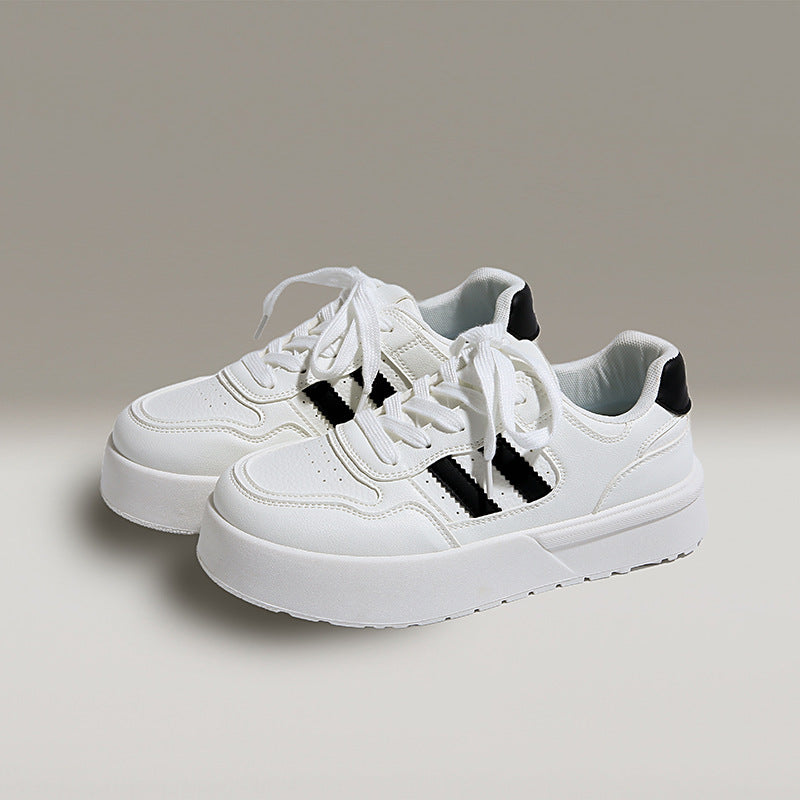 Dame Chunky Platform Sneakers med åndbart overflade og komfortabelt fodseng Stilla