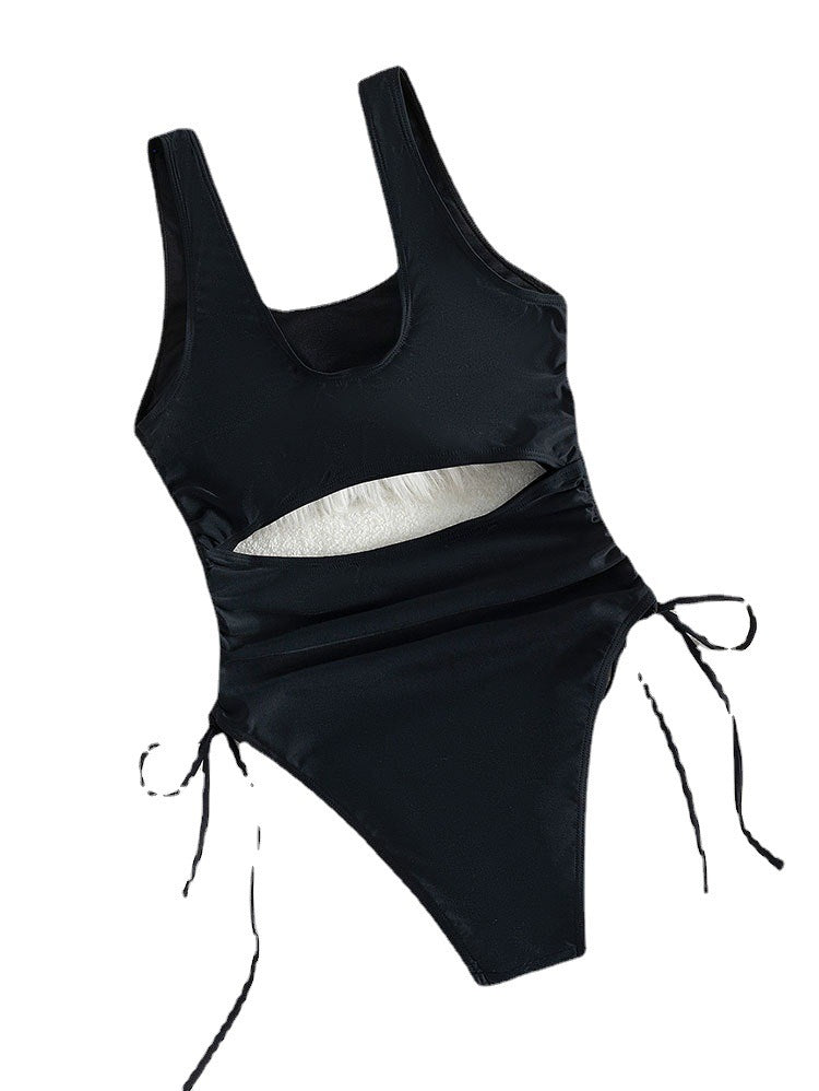 Dame Cut-Out højskåret badedragt Stilla 1750922305