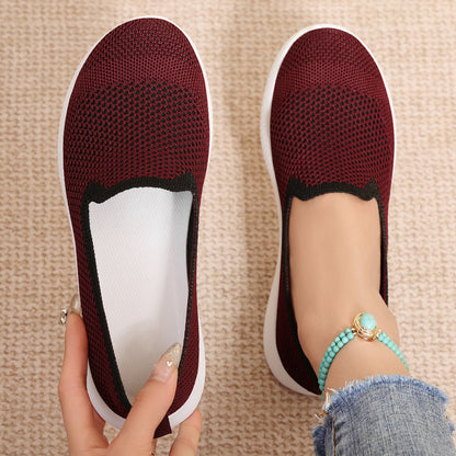 Dame åndbare Slip-On Sneakers Stilla