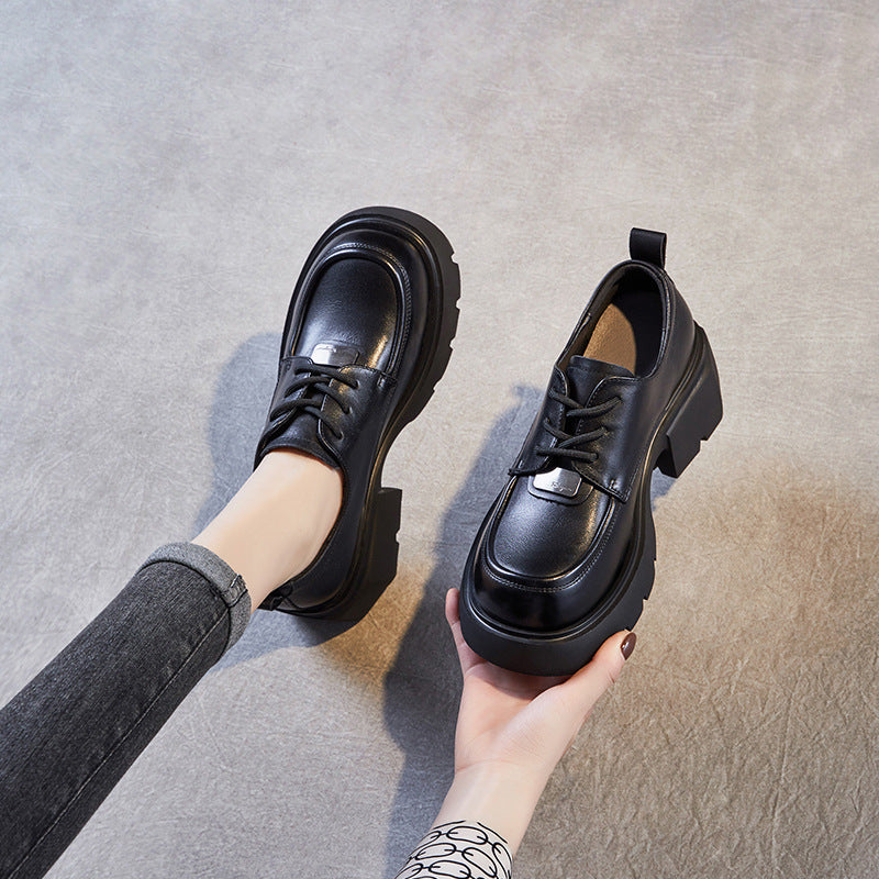 Dame Stilfulde Chunky Såle Casual Oxfords Stilla