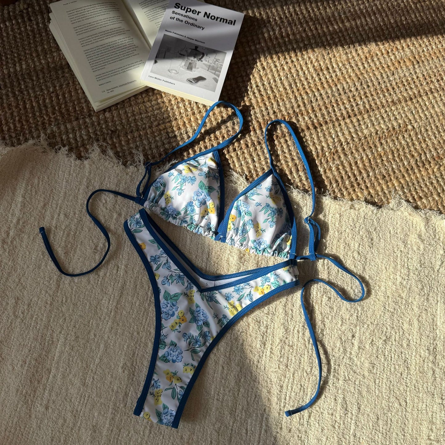 Dame Bade sæt med floralt design fra Stilla