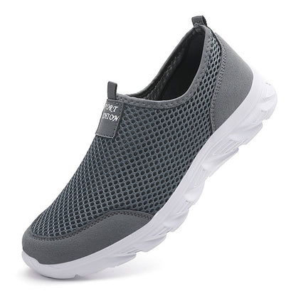 Herrer Åndbare Slip-On Walking Sneakers Stilla