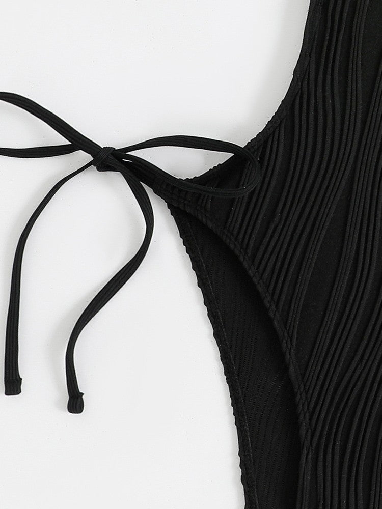 Dame Cut-Out Høj Talje Monokini Stilla