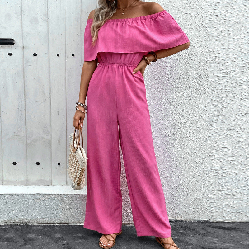 Femme Off-Shoulder Bred-Ben Jumpsuit Stilla