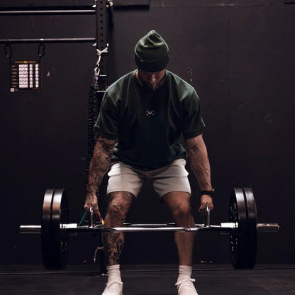 Herrer Sportslige Multifunktionsshorts med sidelommer med lynlåse Stilla