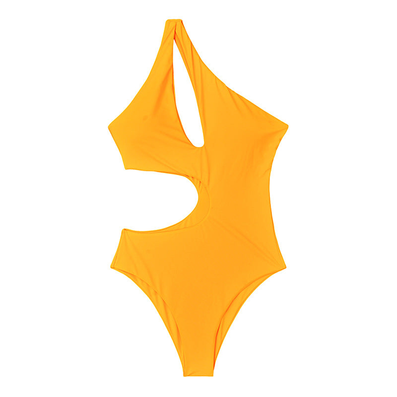 Dame Cut-Out Højbenet Éntedeler Badedragt Stilla