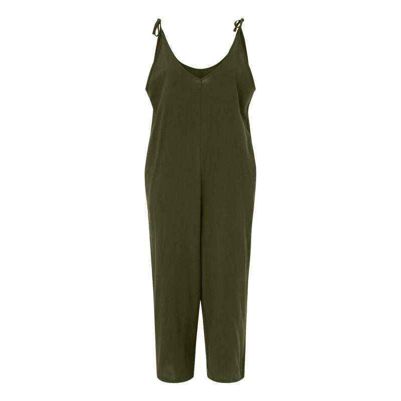 Dame Letvægts Uden Ærmer Jumpsuit Stilla