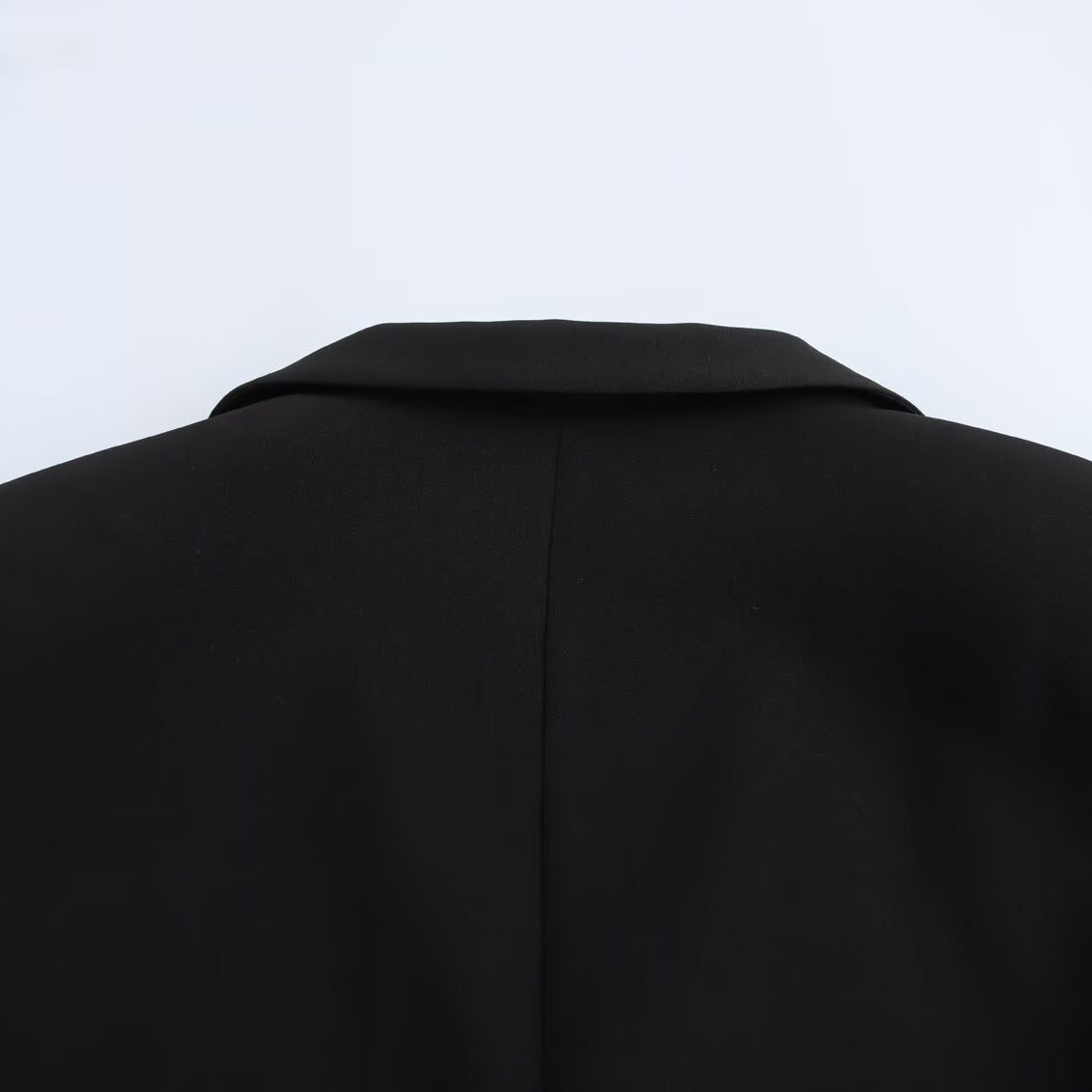 Dame Cropped Blazer med Sløjfedetaljer Stilla