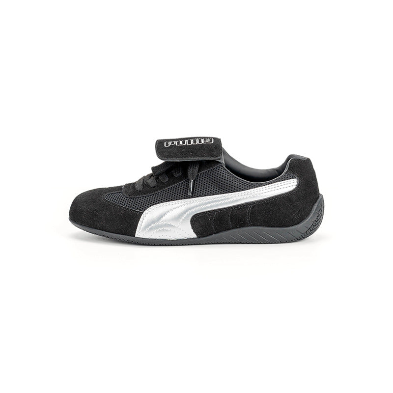 Dame sneakers med åndbar mesh-overflade og fleksibel velcro Stilla