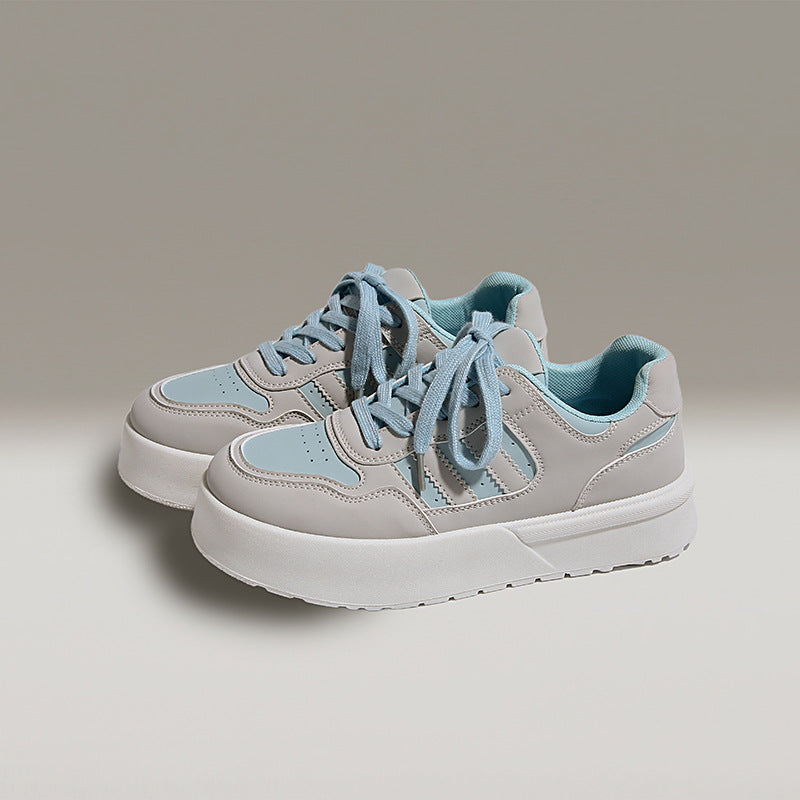 Dame Chunky Platform Sneakers med åndbart overflade og komfortabelt fodseng Stilla