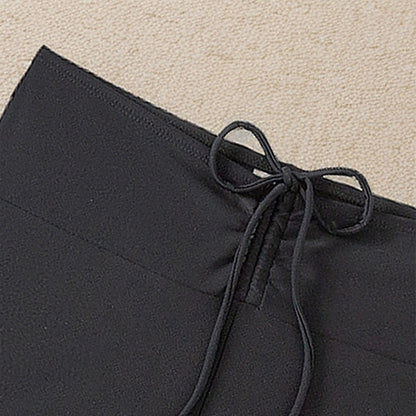 Dame Sporty Badeshorts med justerbar talje og figursyet snit Stilla