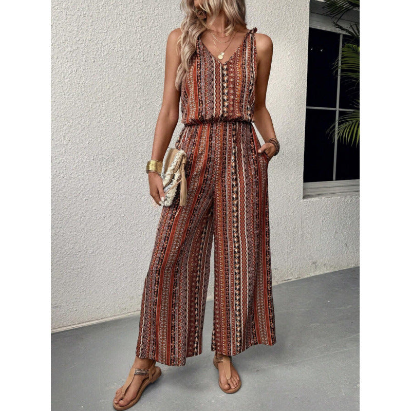 Dame Bohemian Palazzo Jumpsuit Stilla