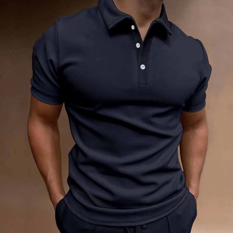 Herrer polo shirt med figursyet snit og åndbare egenskaber Stilla