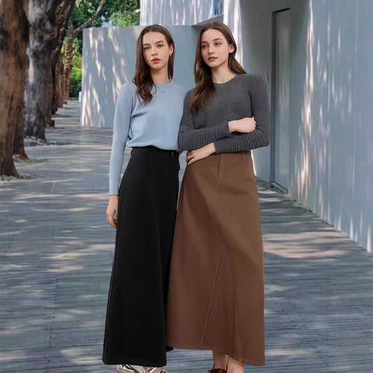 Dame afslappet langærmet t-shirt med blød håndfølelse og afslappet pasform Stilla