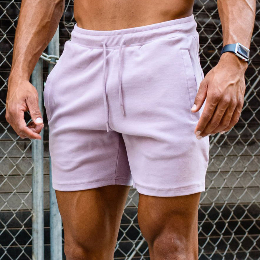 Herrer Sporty Relaxed-Fit Shorts lavet af åndbart bomuldsblanding med justerbar snor Stilla