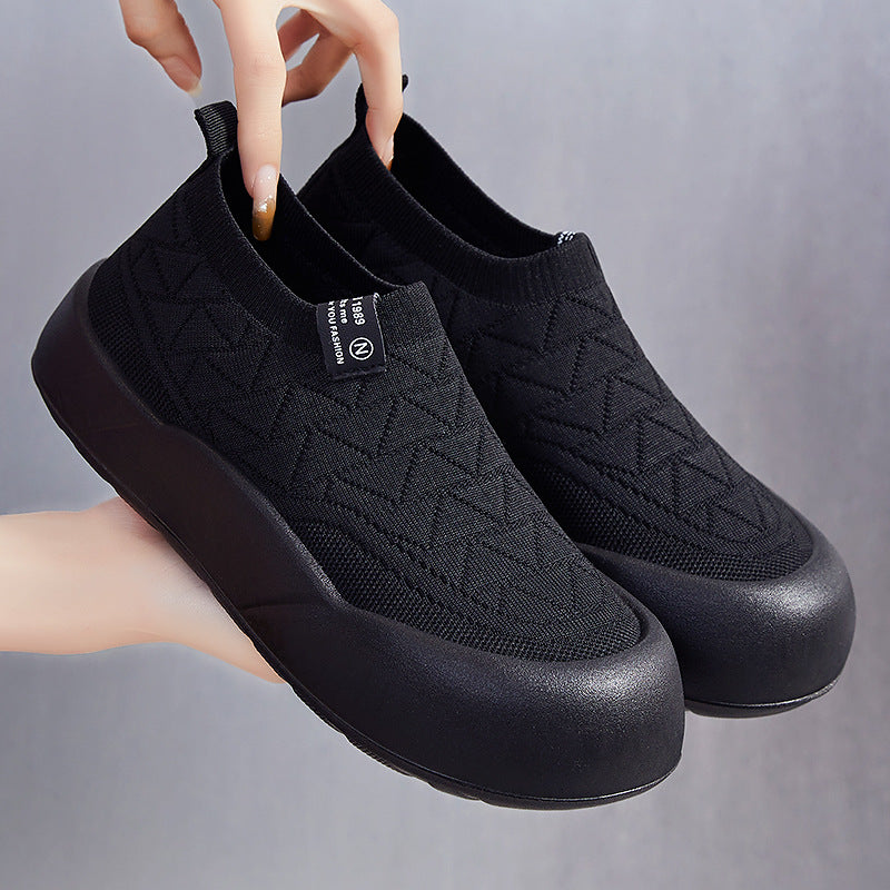 Dame Elastiske og moderne Sneakers med innovativ sål Stilla