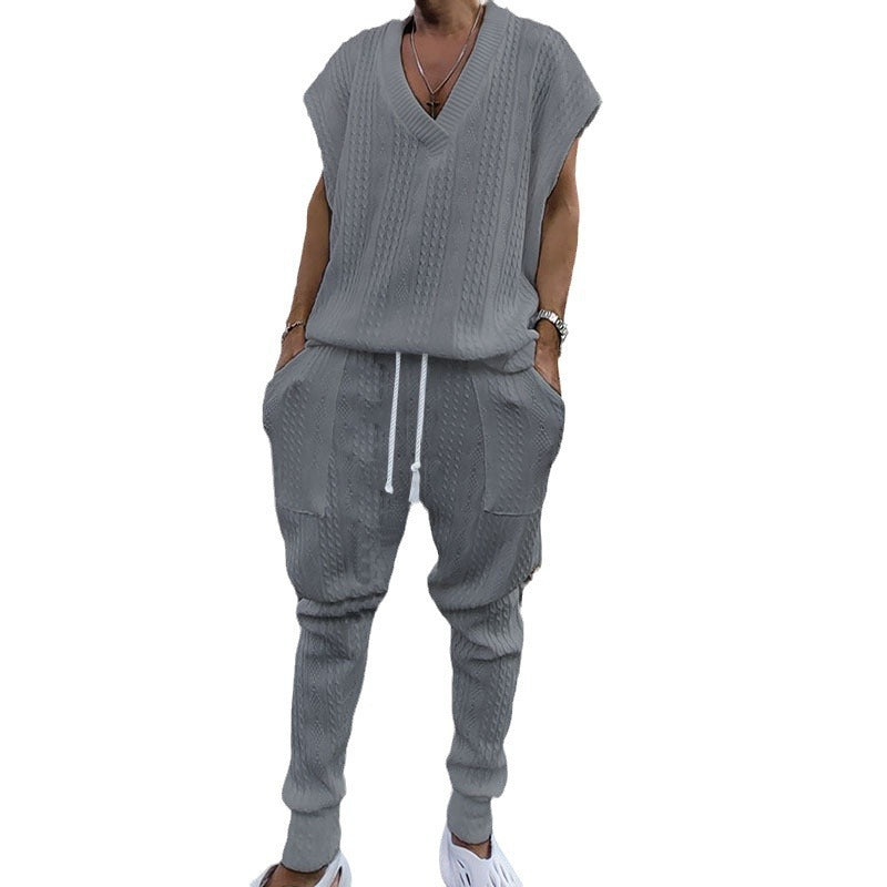 Dame afslappet fritids-sæt med høj krave og stilmønster Stilla