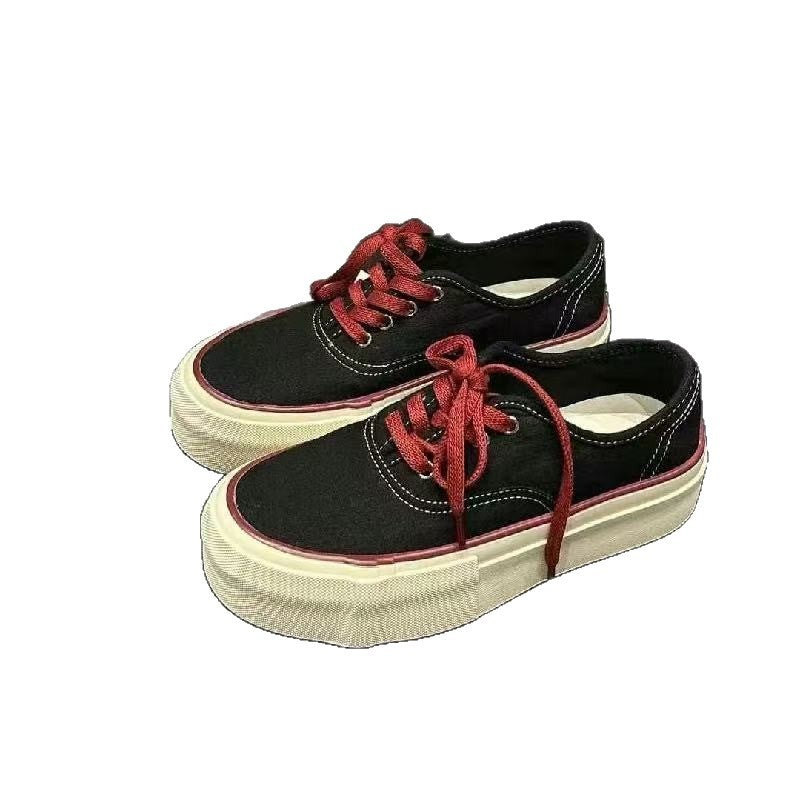 Dame afslappede sneakers med høj plateau Stilla